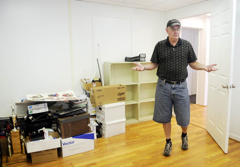 Bob Verrill stands in the empty Augusta offices of Big Brothers Big Sisters of Kennebec Valley in Augusta. Verrill, the interim executive director, said although the mentoring program has closed in Augusta, the midcoast chapter of Big Brothers Big Sisters is applying to take over operations in Kennebec and Somerset counties.