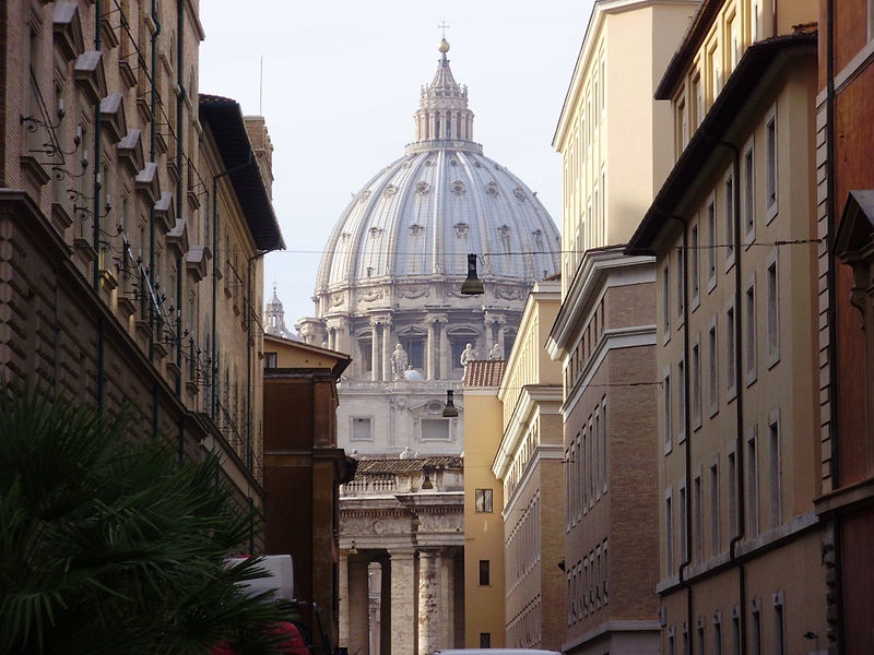 This photo shows Saint Peter's Basilica in Vatican City. The Vatican won a major victory Monday in an Oregon federal courtroom, where a judge ruled that the Holy See is not the employer of molester priests.