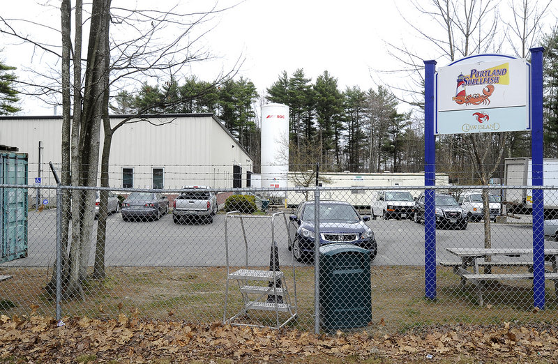 In this April 2012 file photo, the former Portland Shellfish Co., on Waldron Way. Portland schools is considering buying the processing facility for its new central kitchen.