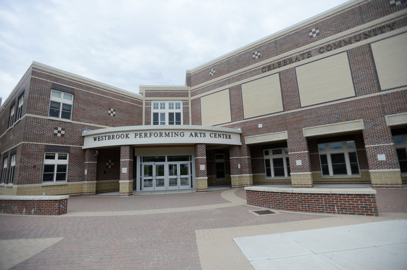 Voters approved the $4.1 million Westbrook Performing Arts Center as an add-on to the city’s new middle school.