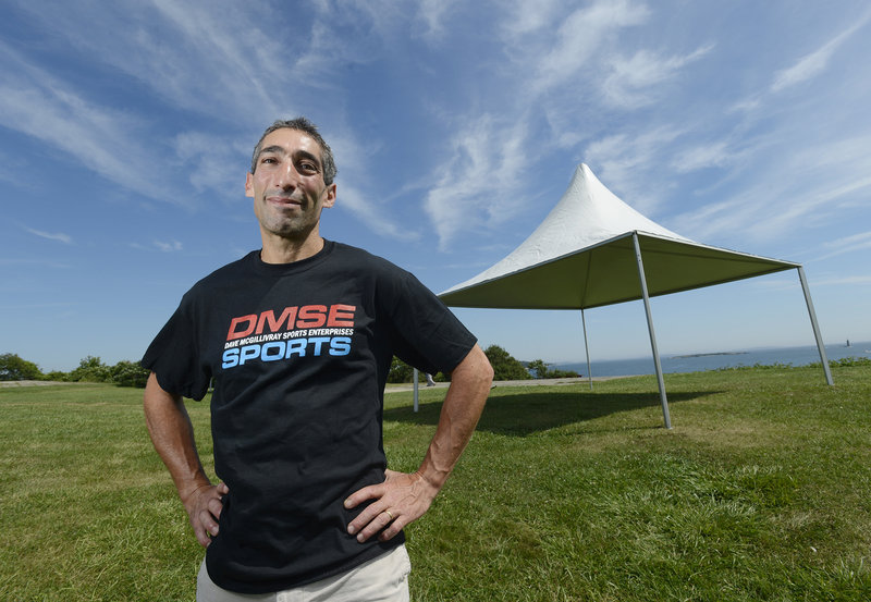 Josh Nemzer has been the right-hand man for Dave McGillivray, the race director of the Beach to Beacon, since the 1999 race. They met at a Massachusetts triathlon in 1982.