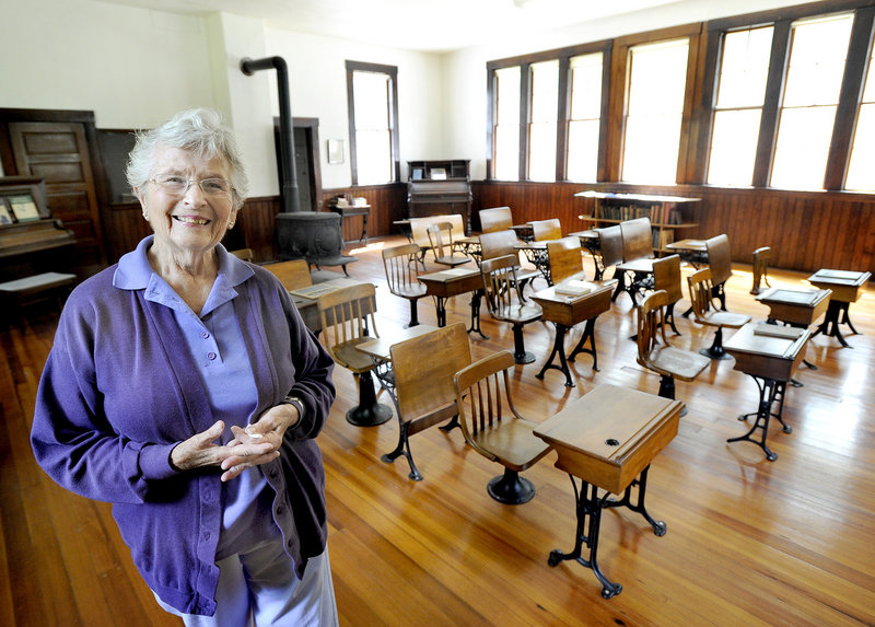 Hope Shelley, valedictorian of the Wells High School Class of 1952, attended the one-room schoolhouses in Wells Districts 3 and 4. None of the schools had electricity or running water.