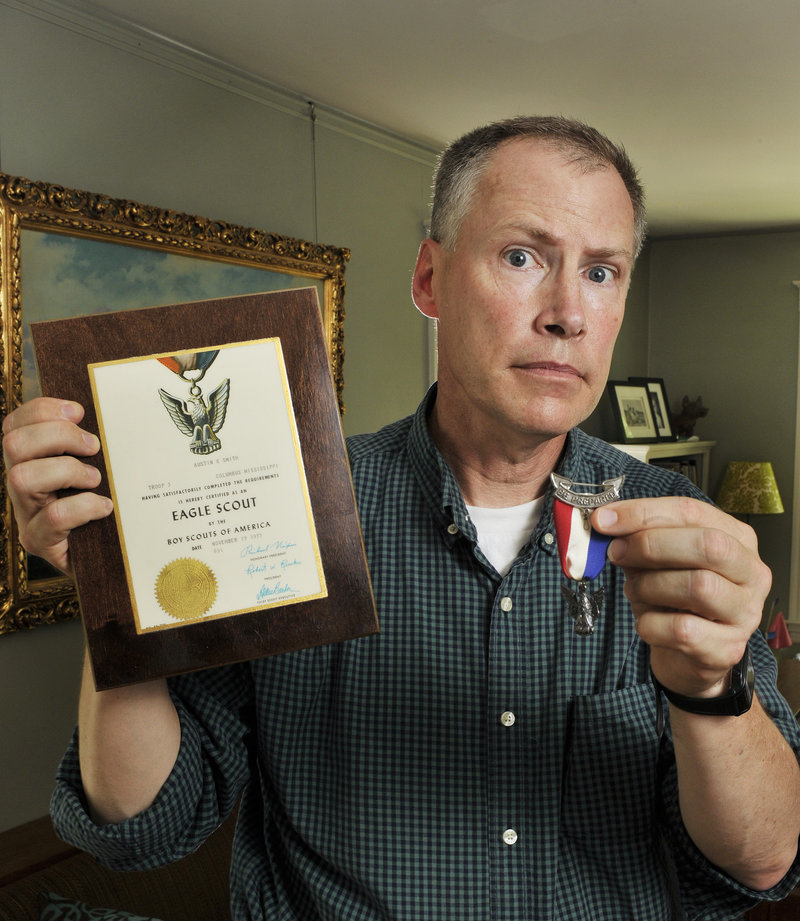 Austin Smith of Portland is returning his Eagle Scout medal in protest of the Boy Scouts of America’s recent reaffirmation of it’s policy banning openly gay scouts and leaders. “I can no longer support the BSA if it cannot include or recognize the gay community,” he said.