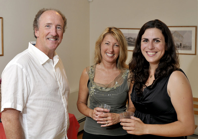 Paul Coughlin, Terri Collard and Artistic Director Chiara Klein.