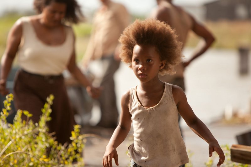 Quvenzhane Wallis as Hushpuppy in “Beasts of the Southern Wild.”
