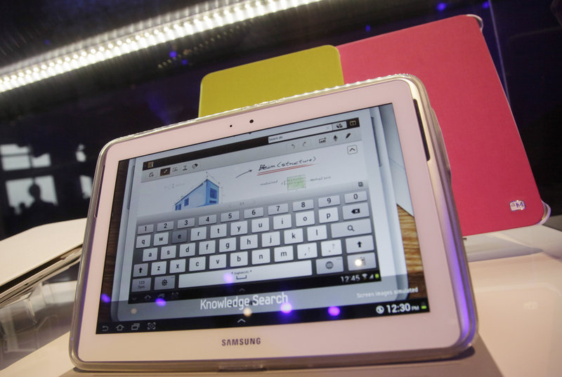 Samsung’s Galaxy Note 10.1 tablet, on sale Thursday, is the company’s first Android tablet equipped with a digital pen.