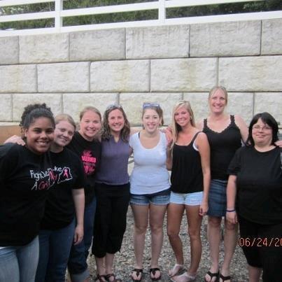 The Holy Walkamoles team includes, from left, Bobbie-Jo Macomber, Carissa Carter, Mandie Sawyer, Samantha Hammond, Jessica Goody, Chelsea Bubar, Lori Cobb and Jennifer Betzer. Absent at the time of this photo were Arinn Goody and Kyhle Copp.