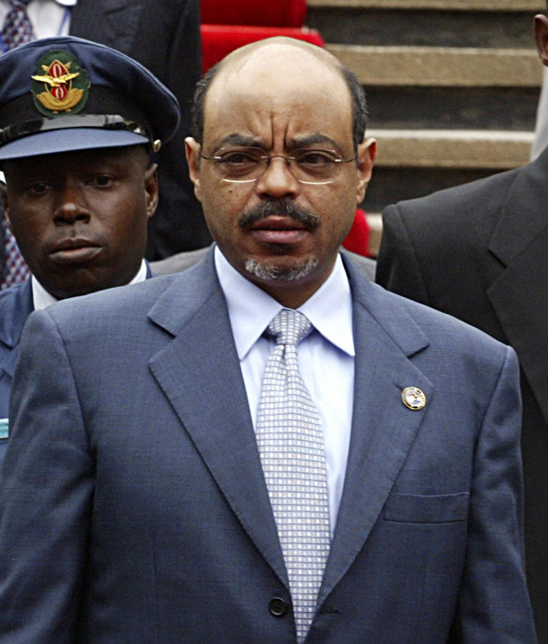 Ethiopian Prime Minister Meles Zenawi.