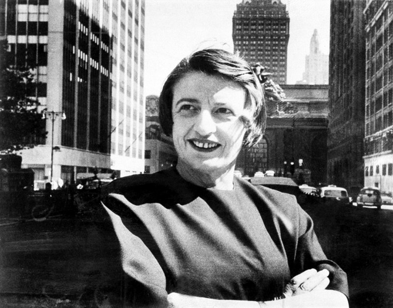 Russian-born novelist Ayn Rand in Manhattan in 1962. Heartless arch-villian or triumphant free-market oracle, she is under a large spotlight as economic muse to U.S. Rep. Paul Ryan.