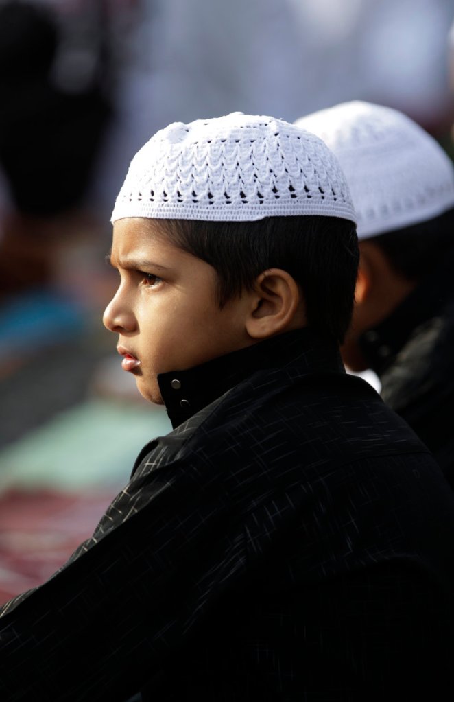A boy in Panama City joins his fellow Muslims around the world – including Maine – in marking Eid al-Fitr, the end of the holy month of Ramadan, on Sunday. During Ramadan, Muslims must fast from dawn to dusk.