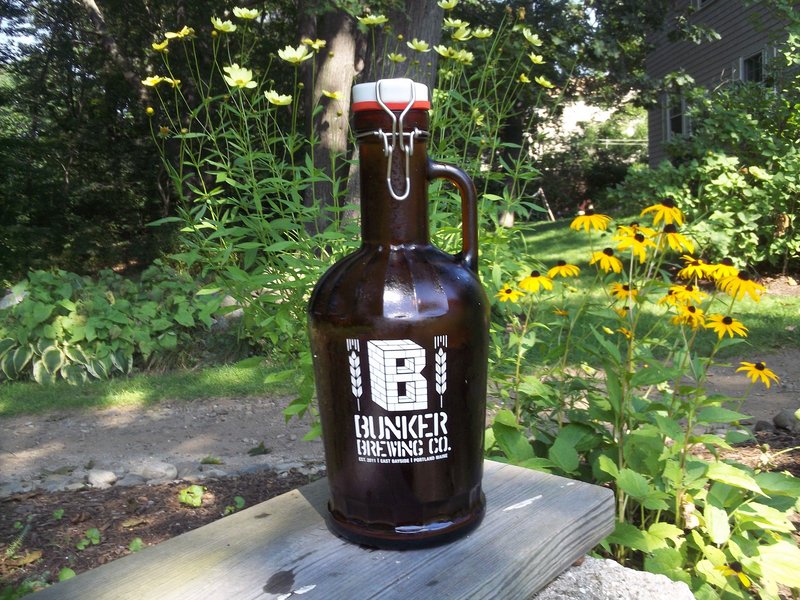 A Bunker Brewing growler costs $25 – $15 for the container and a discounted price of $10 for the contents. Refills will be $12 for most beers.