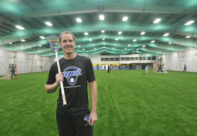 In this November 2011 file photo, Deke Andrew at the recently renovated Riverside Athletic Center in Portland.