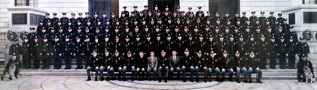 Portland police group shot from the 1990s.