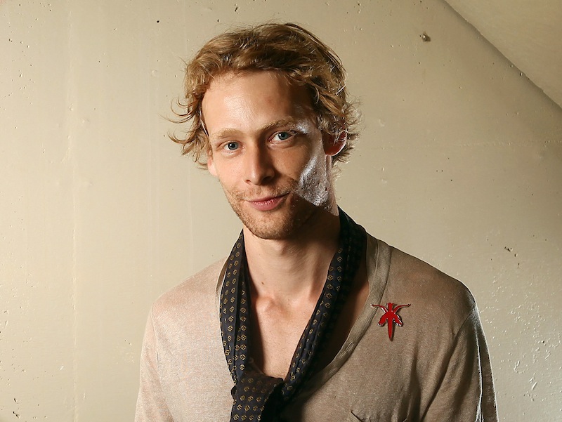 Actor Johnny Lewis poses for a portrait during the 36th Toronto International Film Festival on Wednesday, Sept. 14 in Toronto, Canada. (AP Photo/Carlo Allegri)