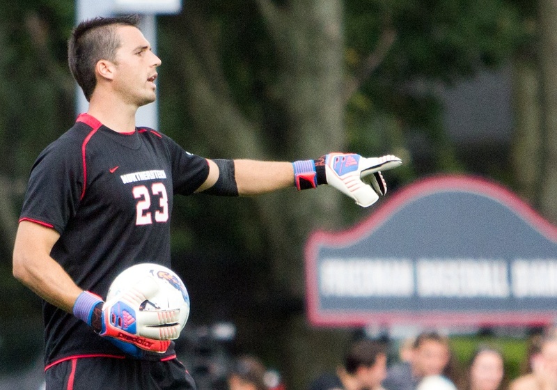 Injuries have slowed Oliver Blum’s development in college, but the former Greely High standout is now in his third year as the No. 1 keeper at Northeastern.