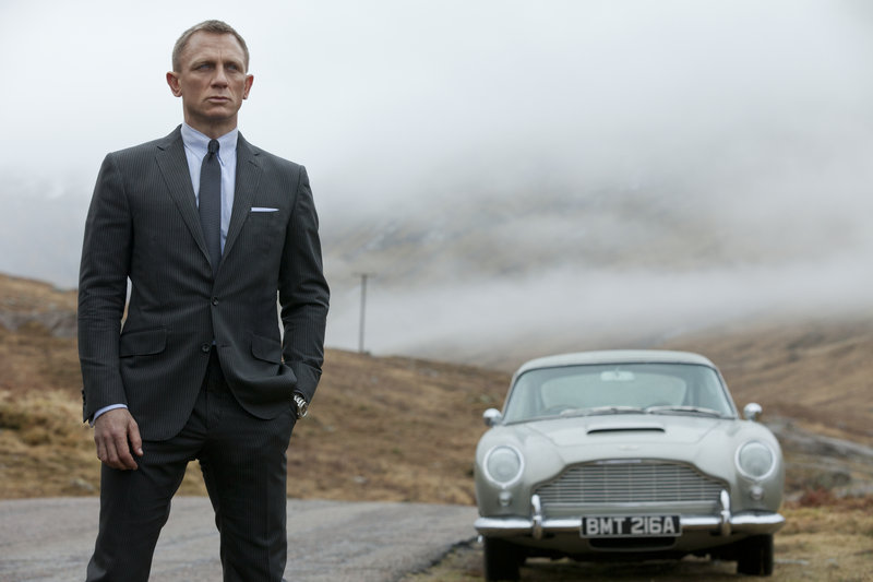 Daniel Craig reprises his role as 007 in the latest installment of the James Bond franchise, “Skyfall.”