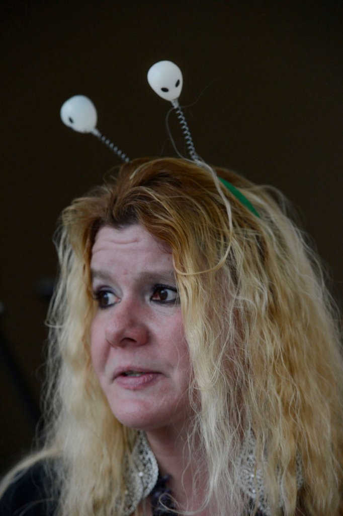 Debbie “Starborn” Hewins of Mechanic Falls says she and her sister have started a support group for earthlings who have been abducted by extraterrestrials.