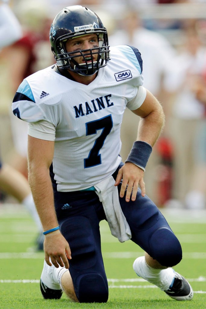 Maine quarterback Marcus Wasilewski was 20 for 42 passing and did not get sacked in his first game as a starter for the Black Bears. BC, however, converted his two interceptions for touchdowns.