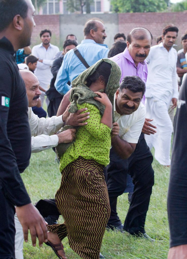 A Christian girl accused of blasphemy is freed from prison Saturday in Rawalpindi, Pakistan.