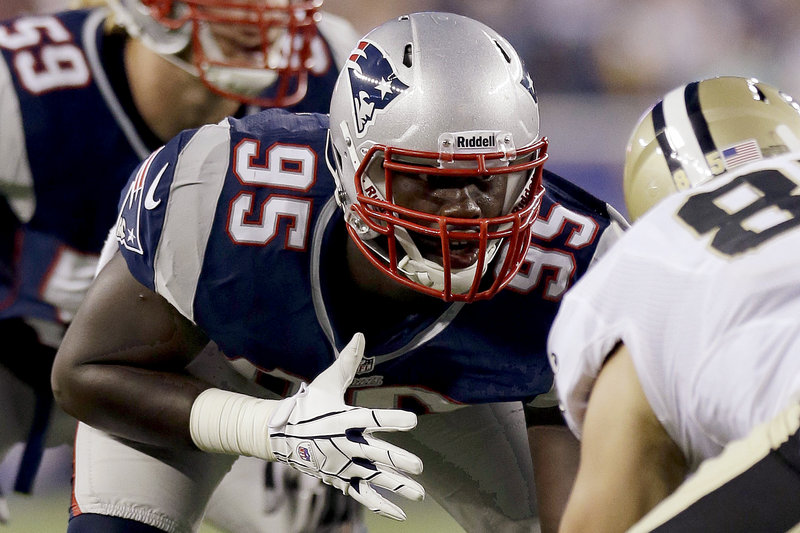 The Patriots are high on the pass-rushing ability of rookie defensive end Chandler Jones.