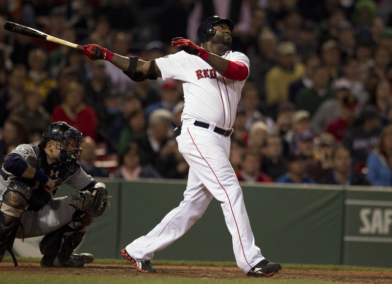 David Ortiz was in the midst of an outstanding season at age 36, but an Achilles injury limited him to 90 games.