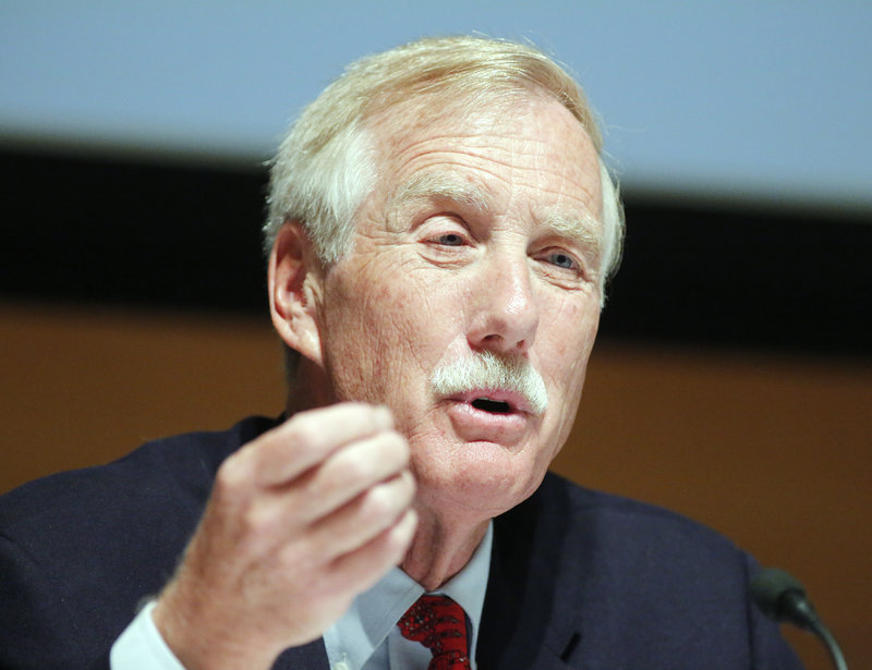 Independent U.S. Senate candidate Angus King remains positive about his support for wind power. “I was trying to do something I thought was good for Maine and the country, and for these people to imply there was something wrong or nefarious just isn’t right,” he says.