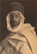 “F. Holland Day in Algerian Costume,” circa 1901.