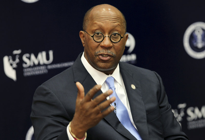 U.S. Trade Representative Ron Kirk said the goal of his office is to have trade policies that are fair and balanced, while protecting the U.S. manufacturing base.