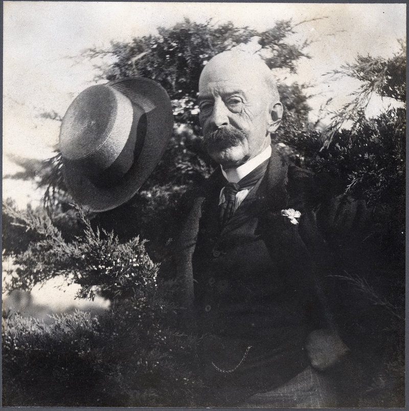 “Last official portrait of Homer,” 1908, photograph by Peter Juley.