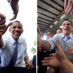 Barrack Obama, Mitt Romney