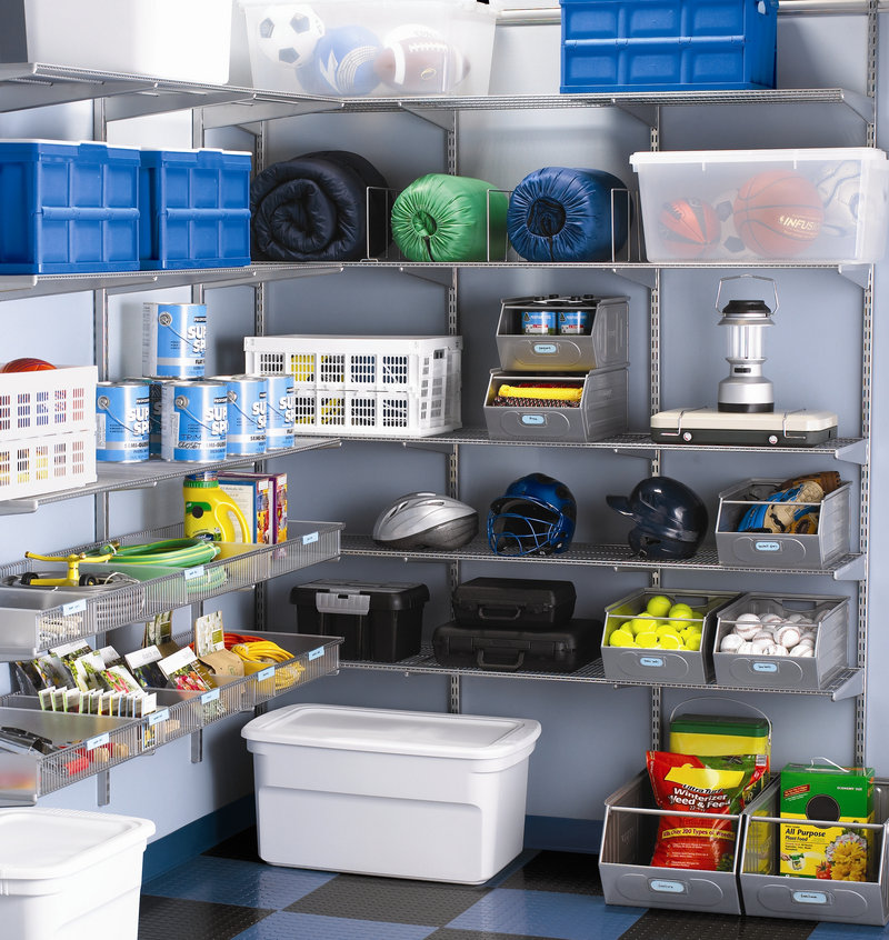 Whether your garage is just slightly disorganized or looks more like an overstuffed storage unit, fall is an ideal time to give the parking pad a much-needed tune-up. Storage by The Container Store.