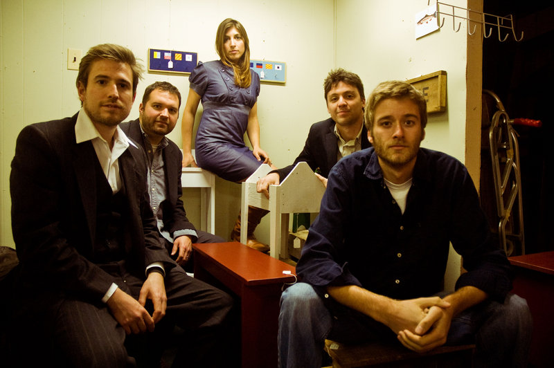 This Way is, from left, Jay Basiner, Dave Patterson, Anna Patterson, Andrew Martelle and Charlie Sichterman.