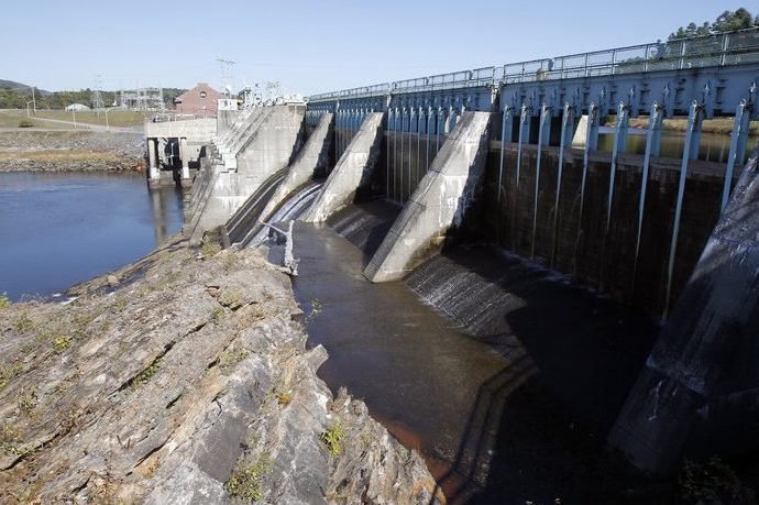 A hydroelectric generating plant is seen in Wilder, Vt., in 2012. 