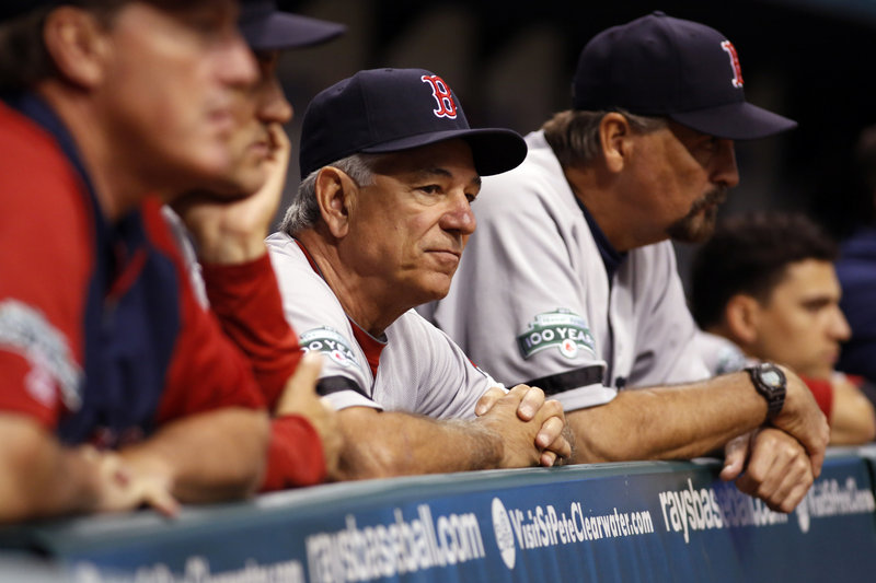 Take a look. A good look. Wednesday night is expected to be the final time that Bobby Valentine wears the Red Sox uniform at Fenway Park as the team’s manager.