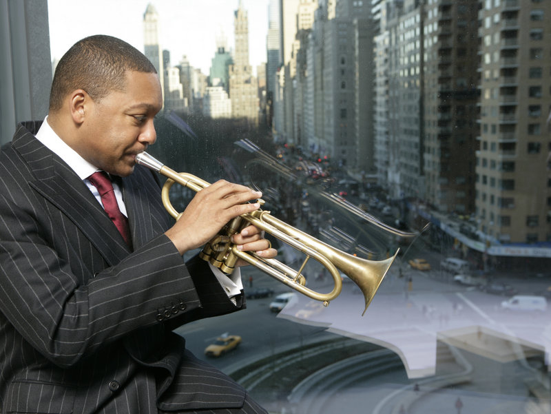 Jazz trumpeter Wynton Marsalis will perform with the Jazz at Lincoln Center Orchestra on Jan. 25.