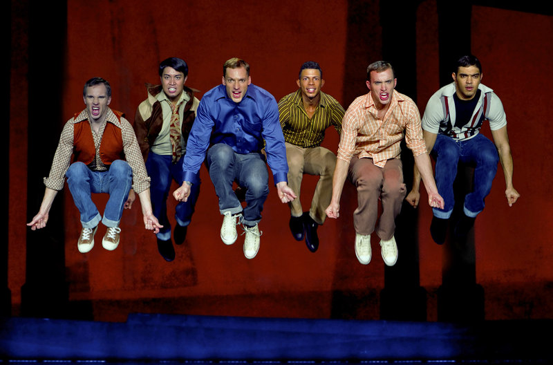 A national touring company will stage “West Side Story,” far right, on Nov. 9 and 10.