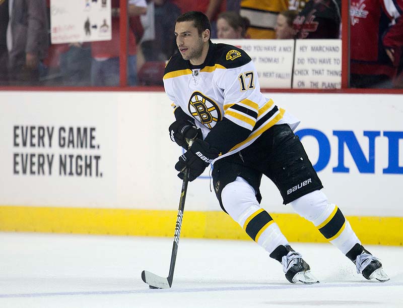 Milan Lucic of the Bruins received a three-contract extension, making him the team's highest-paid forward.
