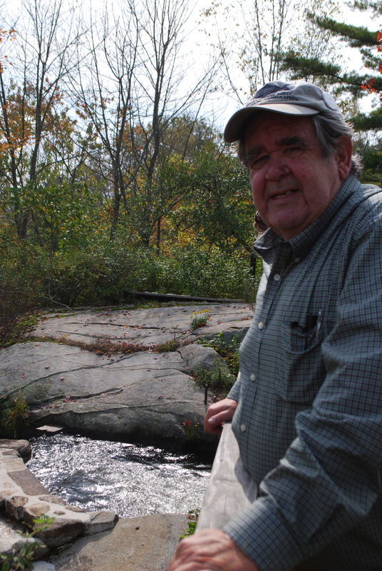 Jim Brinkler, among the volunteers in the fish ladder’s restoration, believes that with ample funding, the project can be completed next year.
