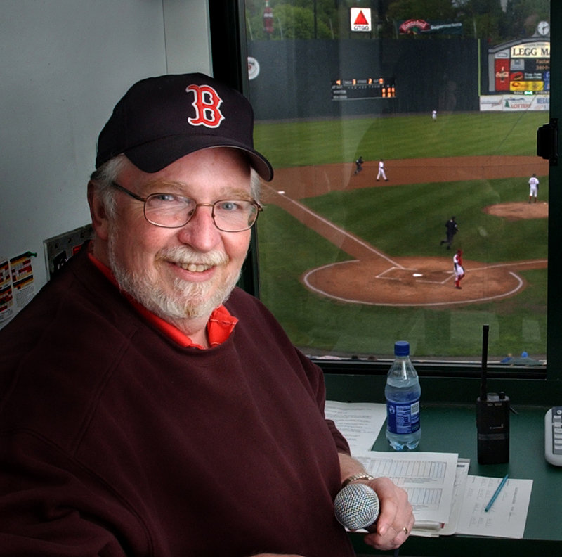 Dean Rogers, 65, the only PA announcer the Sea Dogs have had, will 'try something different.'
