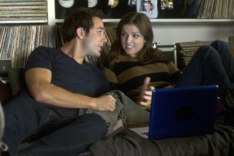Skylar Astin and Portland native Anna Kendrick in “Pitch Perfect.”