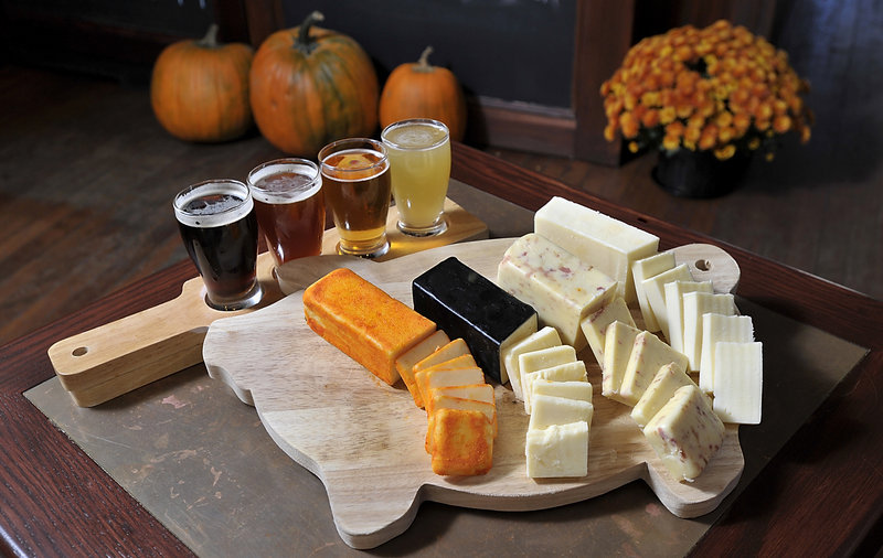A tasting on Nov. 6 at The Thirsty Pig in Portland will pair beers and cheeses.