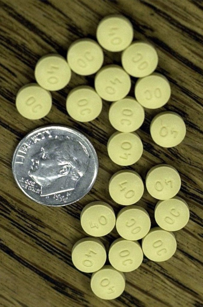 A story about the marketing of medication such as OxyContin, shown here, offers speculative and incorrect information about chronic pain and painkilling drugs, a reader says.