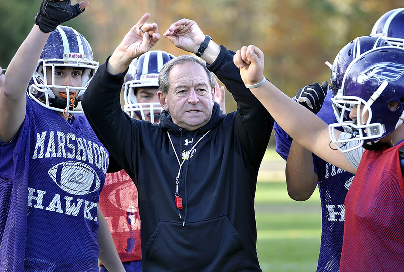 Alex Rotsko was surrounded by more than 100 players on his teams in Massachusetts. It’s not quite the same in South Berwick, where he even has a freshman on his team for the first time. But guess what? Marshwood is the No. 1 seed in the Western Class B playoffs, with a 7-1 record.