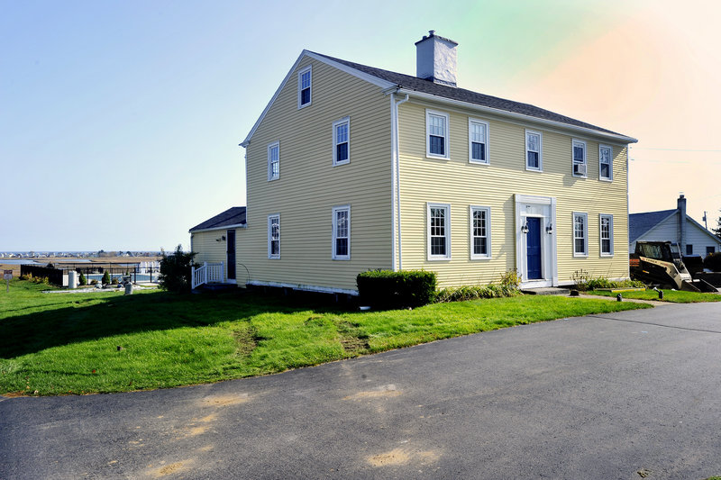The Storer Garrison House, built in 1816 with historic timbers, is scheduled to be moved from its current Route 1 location to a new site on Nov. 7, depending on weather.