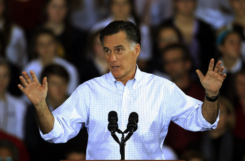 Citing Republican candidate Mitt Romney’s opinions on abortion, immigration and the Affordable Care Act, a reader says, “It’s now apparent that Romney will say or do anything to be elected president.”