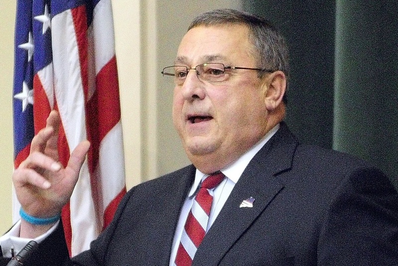 Gov. Paul LePage touted a study funded by the oil industry and others to claim that renewable energy would hurt Maine.
