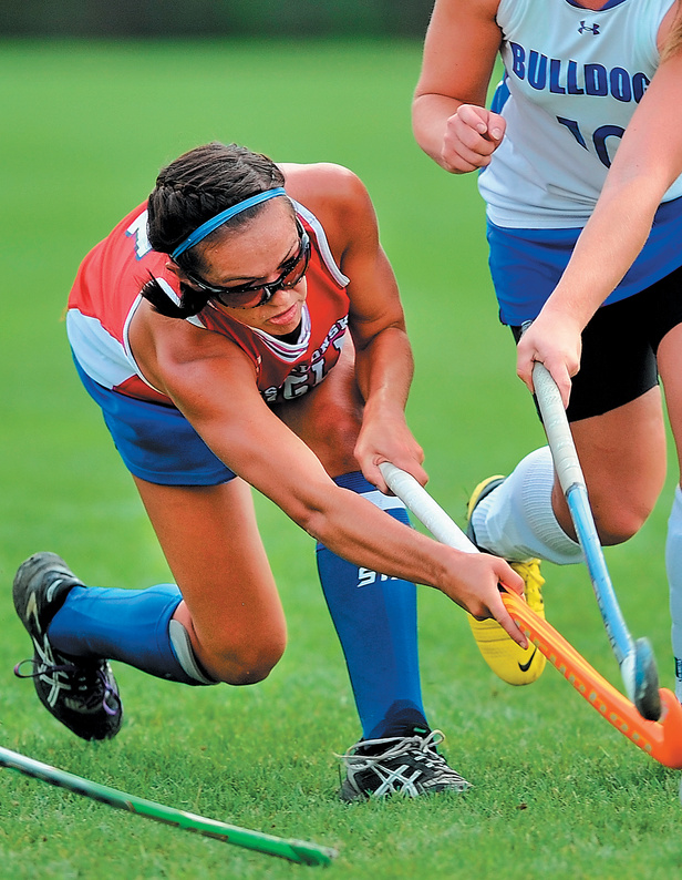 Kristy Bernatchez, the Maine Sunday Telegram’s field hockey player of the year, has her heart set on a spot with the senior national team and playing in the Olympics.