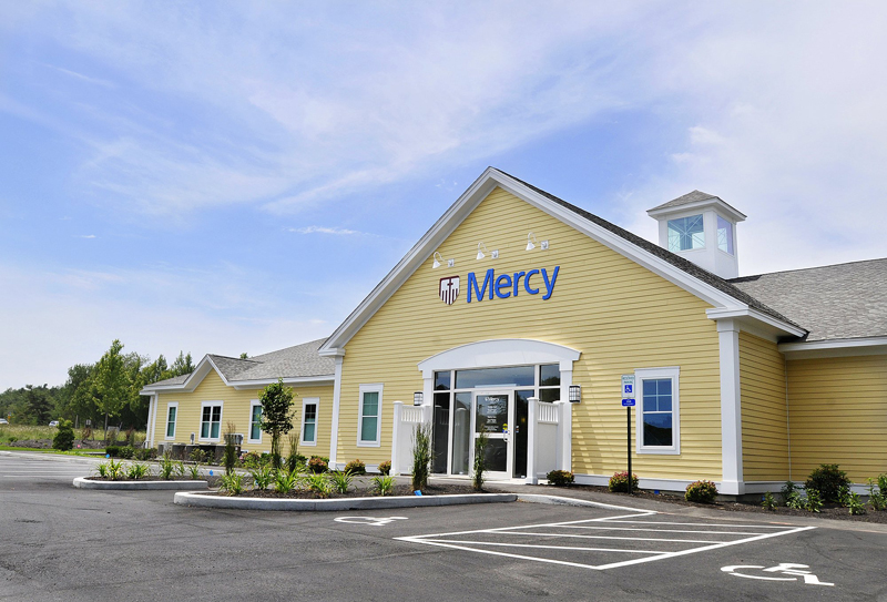 This June 2011 file photo shows Mercy Hospital's primary care facility on Route 1 in Yarmouth. Mercy was one of 16 Maine hospitals to receive an "A" safety rating in a new study. Of the 50 states, only Massachusetts performed as well as Maine.