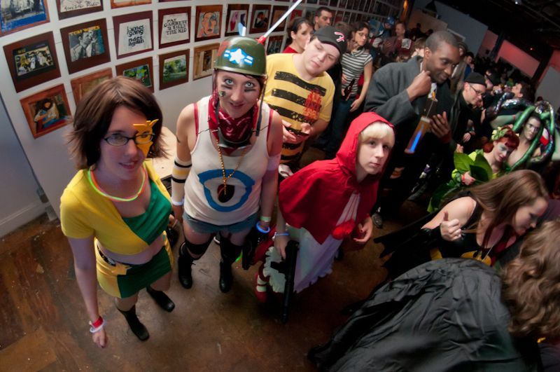 Last year’s Comicon, the first, drew a crowd of costumed characters.