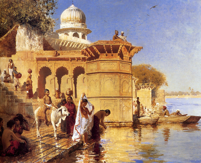 The sale of the Edwin Lord Weeks painting “Along the Ghats, Mathura” netted the Portland Public Library $81,000. The money will be used to seed a fund to help care for the library’s art collection and fund future purchases.